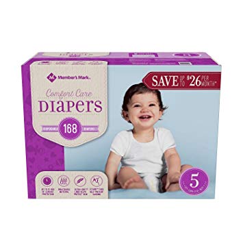 5ct Signature Care Baby Diapers
